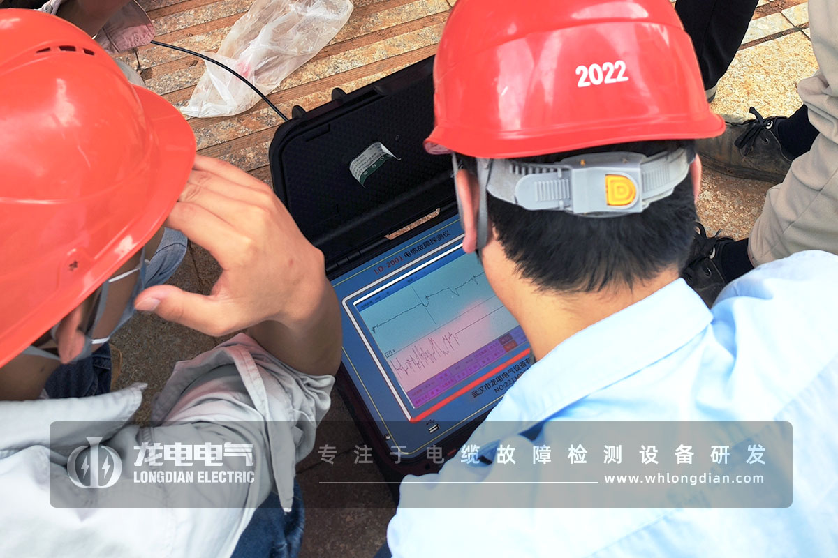 電纜故障檢測現場 電纜故障檢測現場