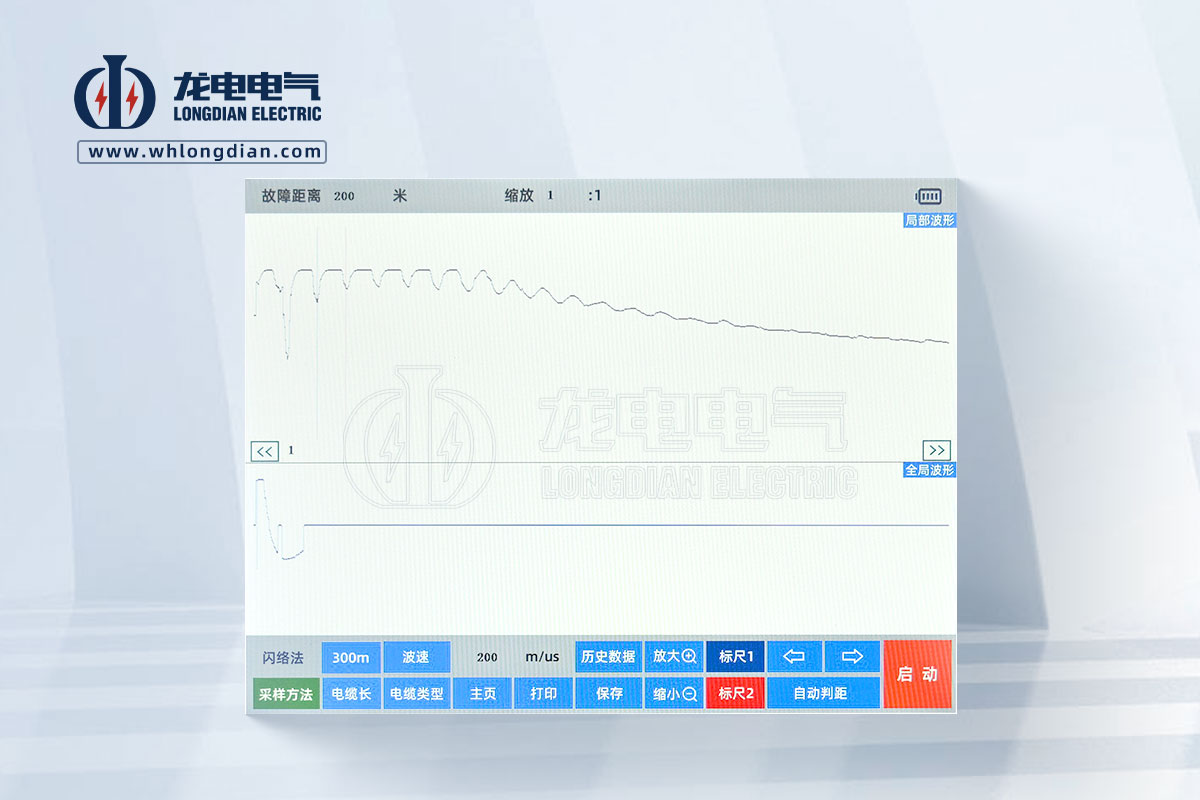 電纜故障測試儀波形圖 電纜故障測試儀波形圖